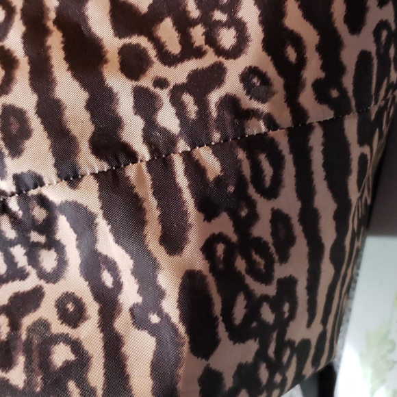 Coach Ocelot Print Nylon travel Bag, Snap Pouch & Cosmetic Pouch-Set - Picture 15 of 16